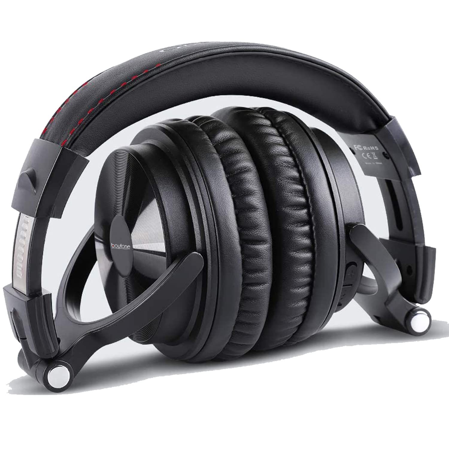 Amazon.co.jp: Boytone BT-10BK 有線オーバーイヤーヘッドホン